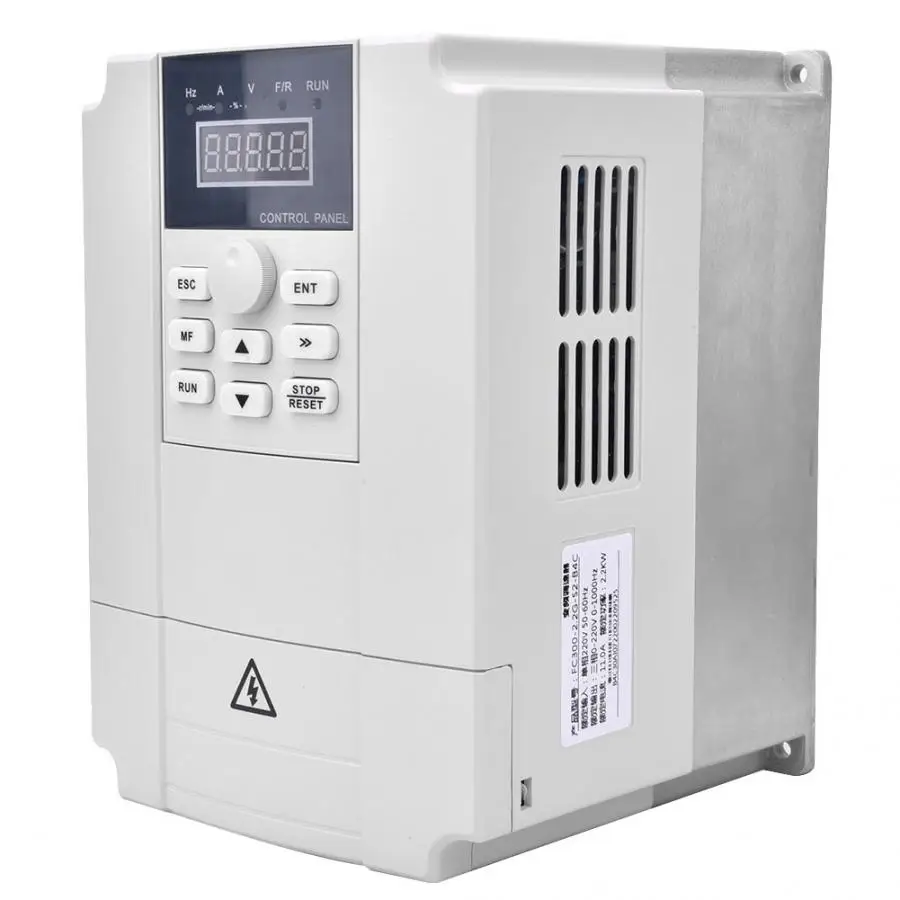 Частотный преобразователь частотный 220 В кВт однофазный вход 3 фазный выход