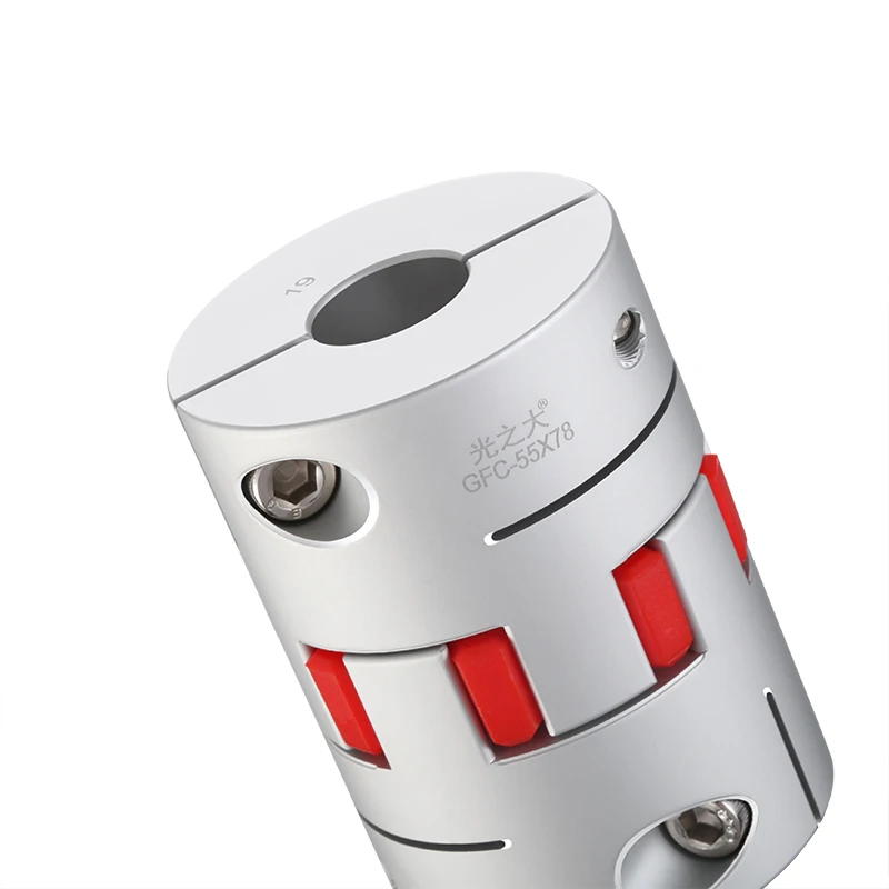 Муфты вала GFC алюминиевый наружный диаметр 25 мм длина 30 Муфта челюсти сливового