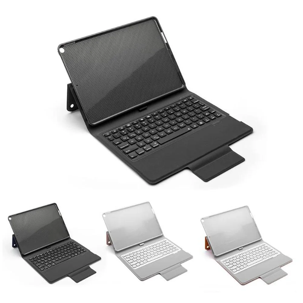 Для iPad 10,2, 7 цветов, Беспроводная Bluetooth клавиатура, кожаный чехол с подставкой, умный флип-чехол со встроенным держателем для карандашей
