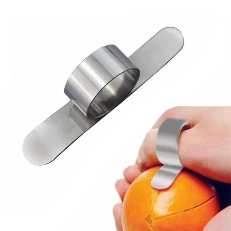 Креативный оранжевый нож для чистки лимонов из нержавеющей стали овощерезка