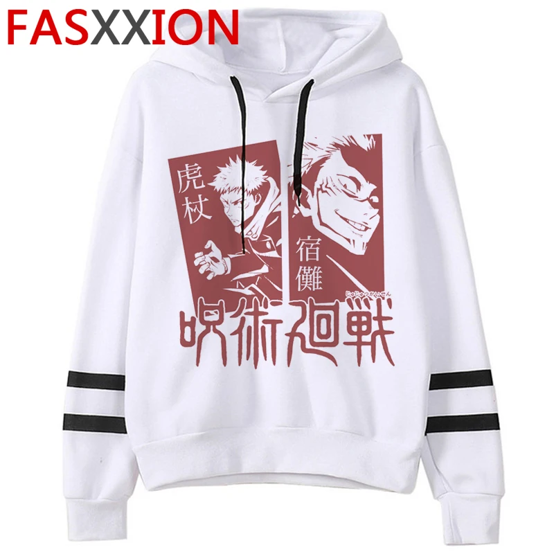 

Jujutsu Kaisen hoodies men Oversized anime plus size male sweatshirts plus size Ulzzang