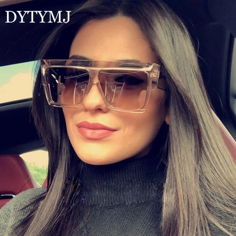 

DYTYMJ ретро солнцезащитные очки для женщин в стиле оверсайз солнцезащитные очки oculos De Sol Для женщин квадратные градиентные солнцезащитные оч...