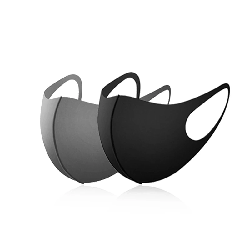 

Маска для лица для взрослых, защита от пыли, для косплея на Хэллоуин, Пылезащитная Мужская и женская модная противотуманная черная однотонн...