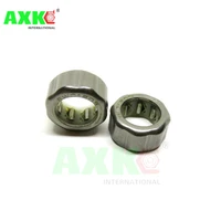 axk 10pcs bearing hf081412 ewc0812 outer ring octagon one way needle roller bearing 81412mm knurled hexagon