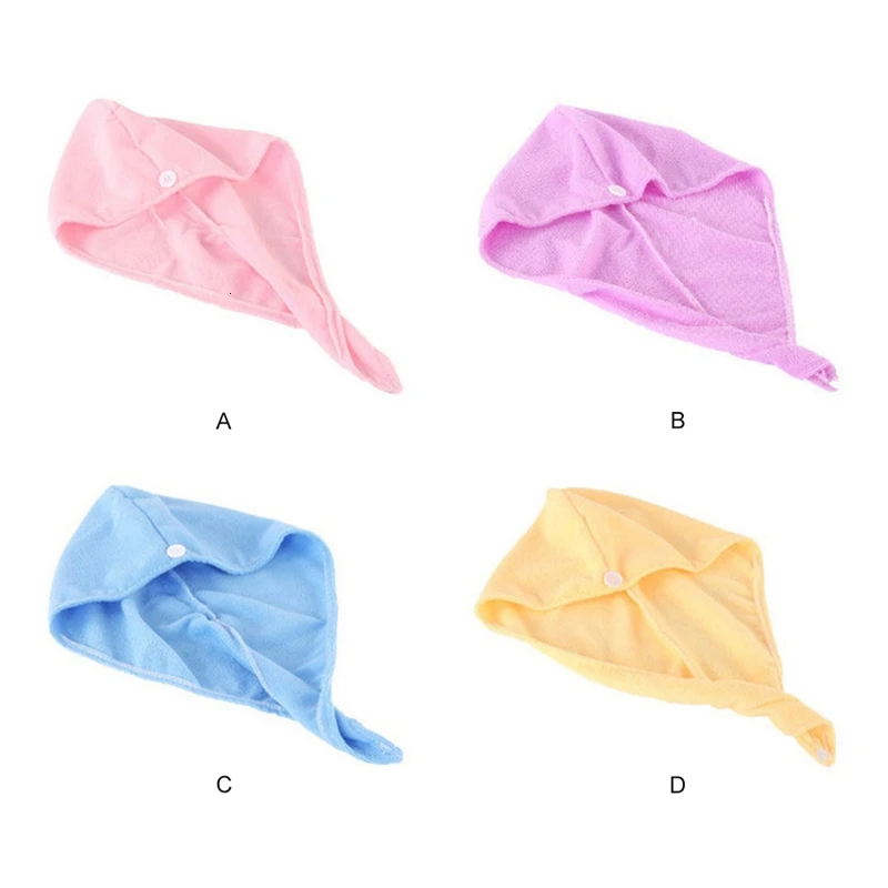 Волшебное банное полотенце из микрофибры для волос быстросохнущее мягкая