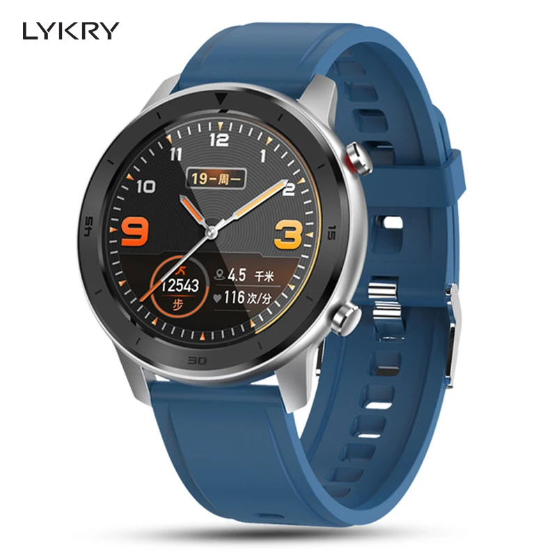 LYKRY DT78, женские и мужские Смарт-часы, фитнес-трекер, шагомер, спортивные часы, носимые устройства, водонепроницаемые, IP67, для активного отдыха, Мужские t