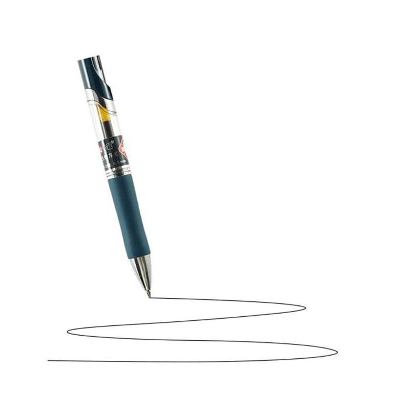 

12 Pcs Refillable Gel Pen Rollerball Pen Retractable Gel Pen w/ Wax Sealed 0.5mm Quick-drying for Journaling Planner