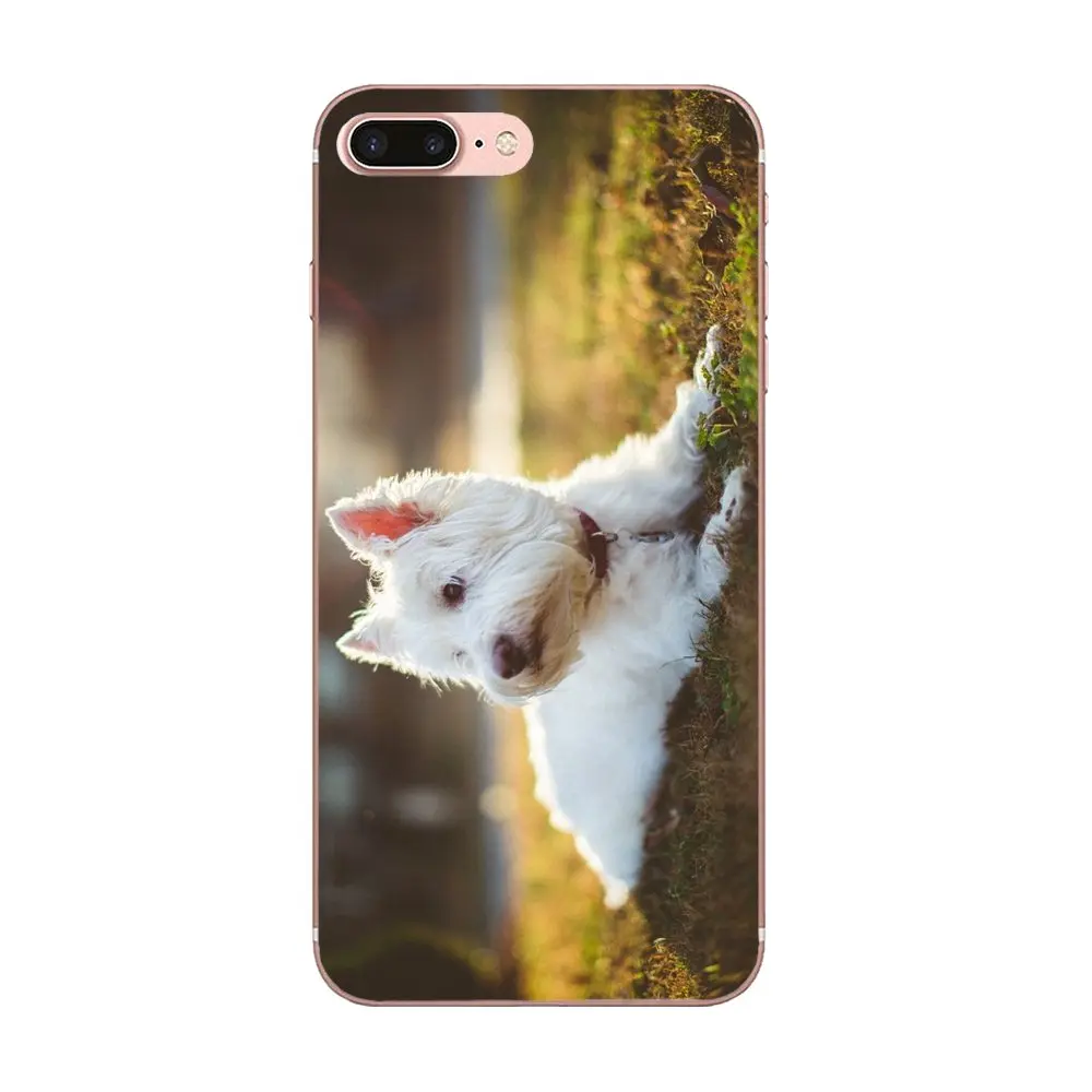 Soft TPU Original West Highland Terrier Dog Puppy For Sony Xperia XZS XA1 L1 XA X Z Z1 Z2 Z3 Z4 Z5 XZ1 Compact E5 XZ Premium | Мобильные