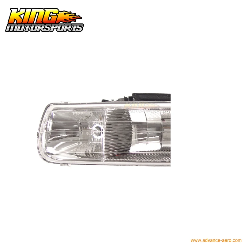 Подходит для ксенона HID 8000K 1999-2002 Chevy Silverado Хрустальная фара LH RH US Domestic Бесплатная