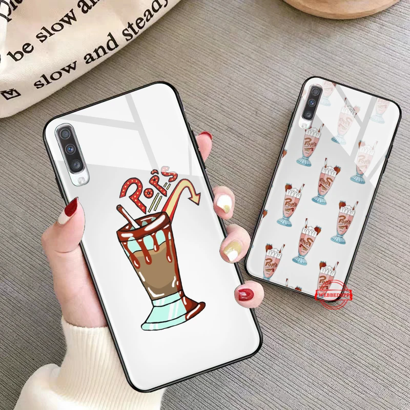 

American TV Riverdale Glass Case for Samsung S7 Edge S8 S9 S10 Plus A10 A20 A30 A40 A50 A60 A70 Note 8 9 10