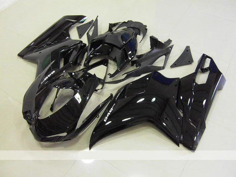 

New ABS Injection Molding Bodywork Full Fairings kits Fit For Ducati 1098 848 1198 2007 2008 2009 2010 2011 2012 glossy black