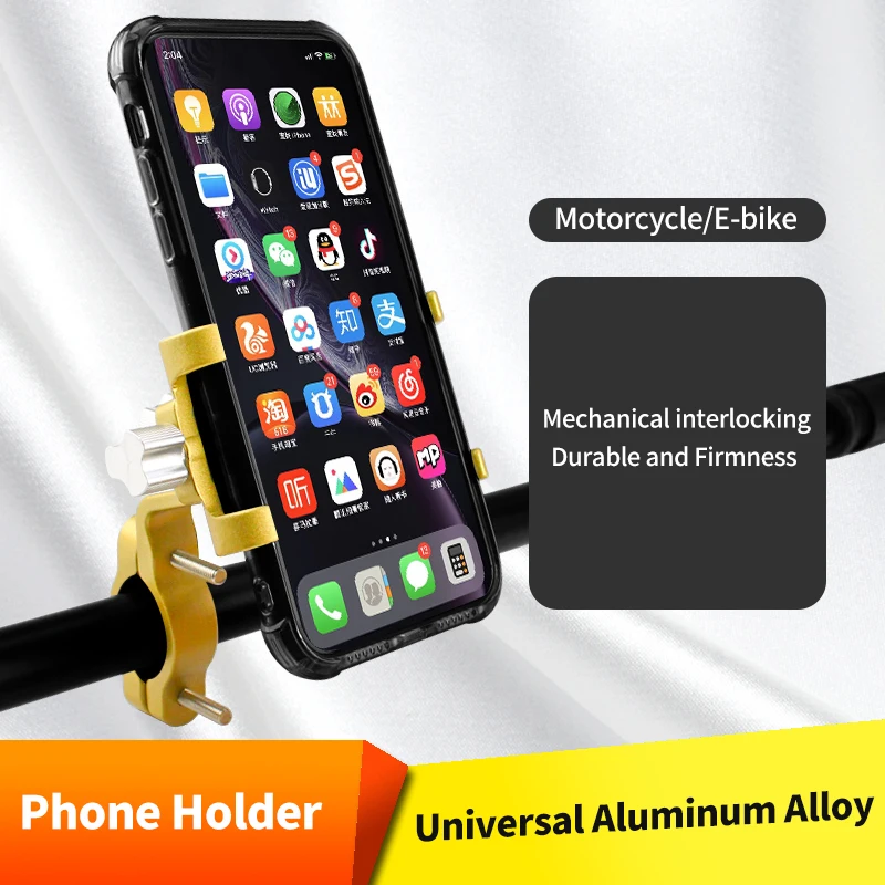 Алюминиевый сплав держатель для телефона мотоцикла подставка велосипеда руль