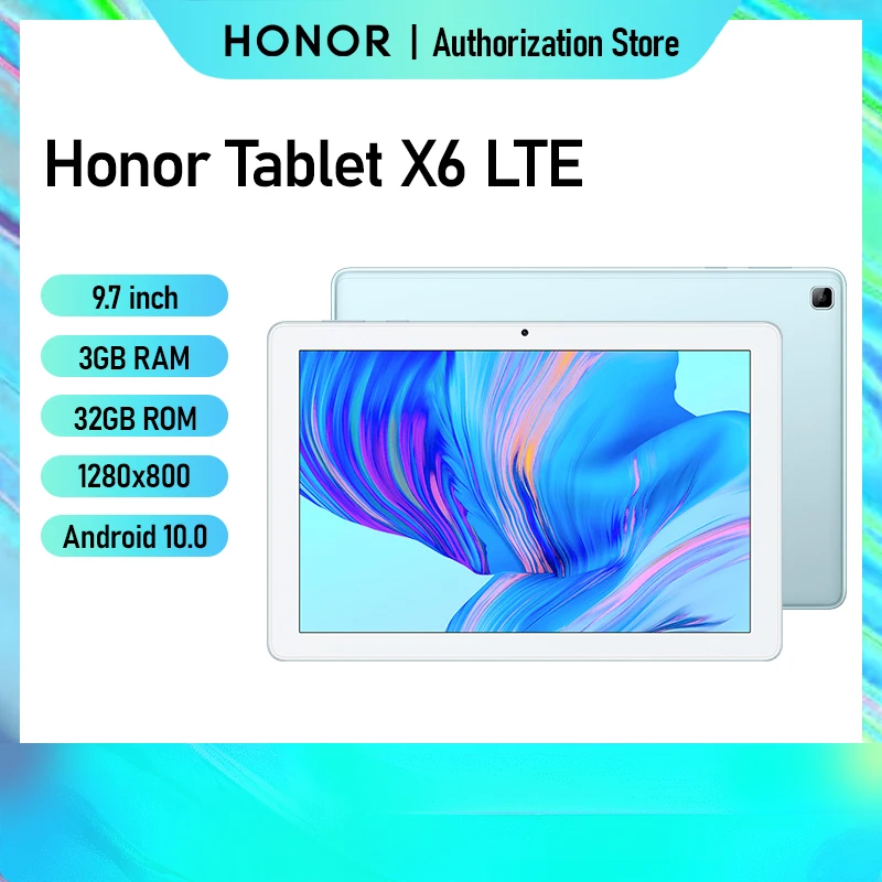 Оригинальный планшет Huawei Honor X6 9 7 дюйма honor PC Kirin 710A Восьмиядерный IPS 3 + 32 ГБ Android 10 1920