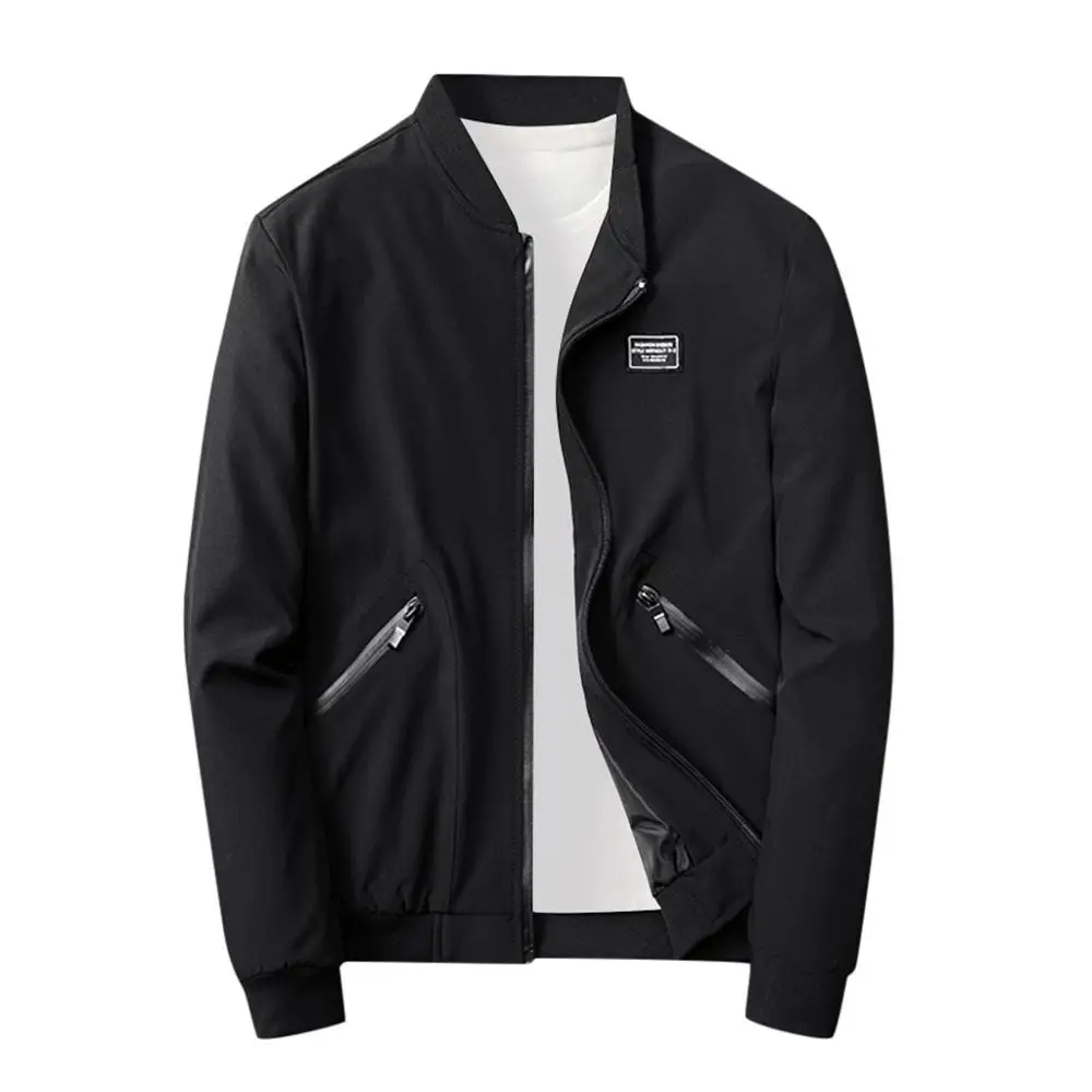 Мужская куртка повседневная спортивная бейсбольная верхняя одежда модная