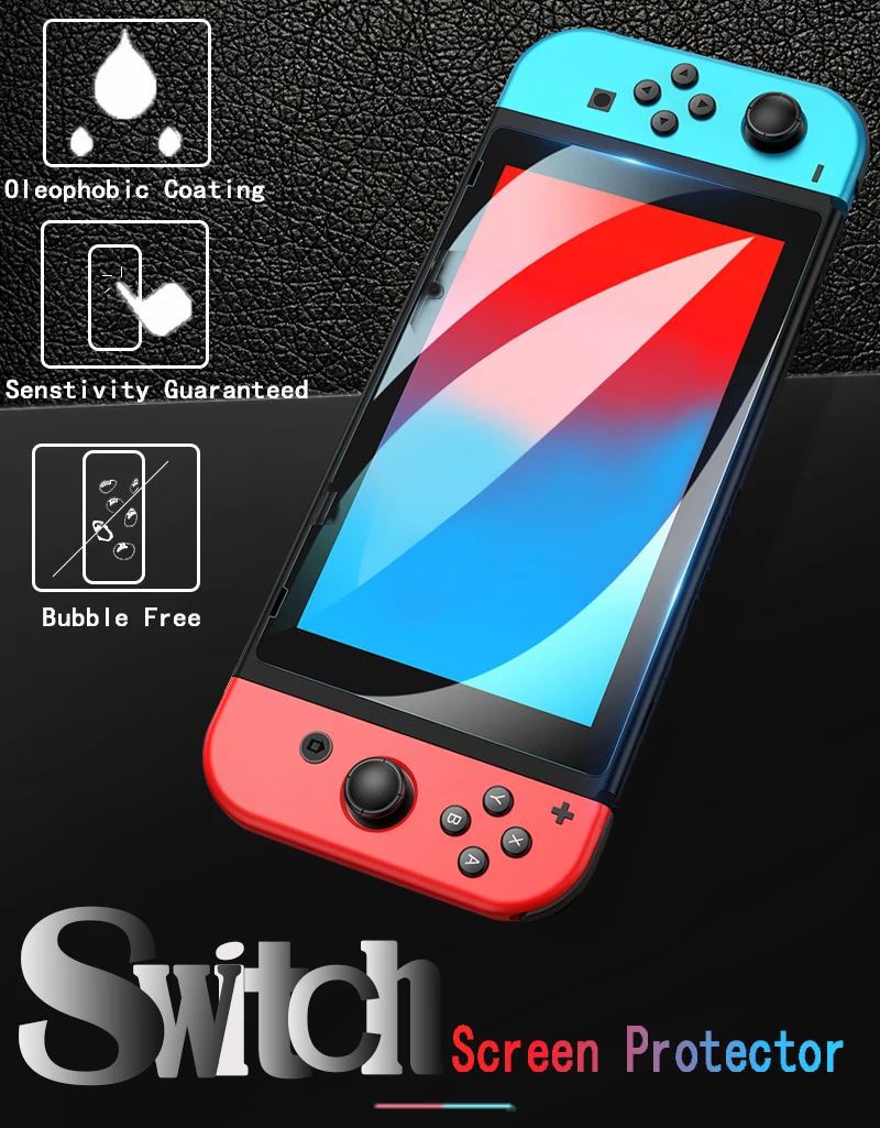 Закаленное стекло для защиты экрана для nintendo Switch Премиум пленка для nintendo Switch закаленное защитное стекло