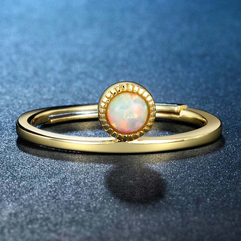 Женское кольцо в виде кошачьего глаза ALLNOEL из настоящего серебра 925 пробы