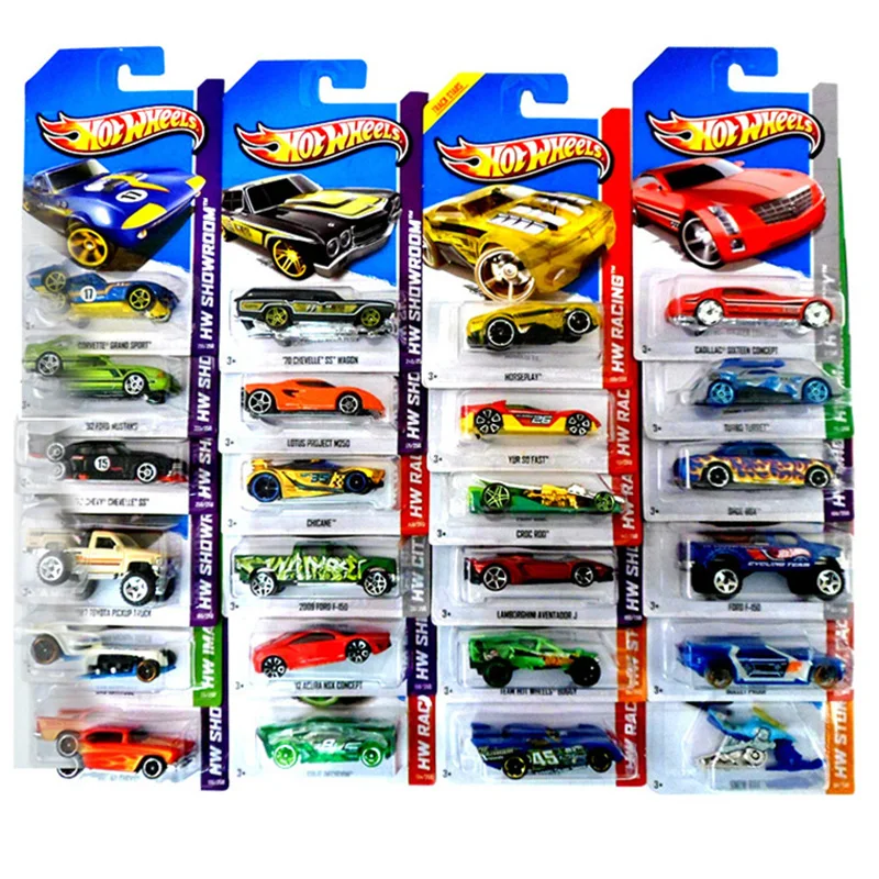 Оригинальная модель автомобиля Hot Wheels 1:64 металлическая мини игрушка литые