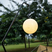 moon light for goal zero led lamp 3d lantern outdoor camping lighting shadow glass lampshade