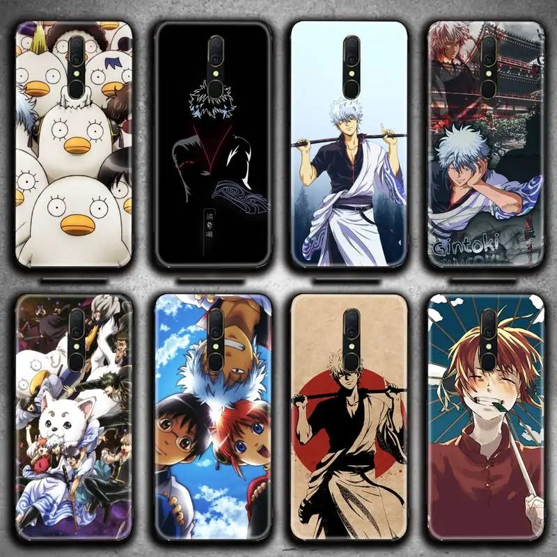 

Sakata Gintoki Gintama Phone Cases For Oppo A5 A9 2020 Reno2 z Renoace 3pro A73S A71 F11