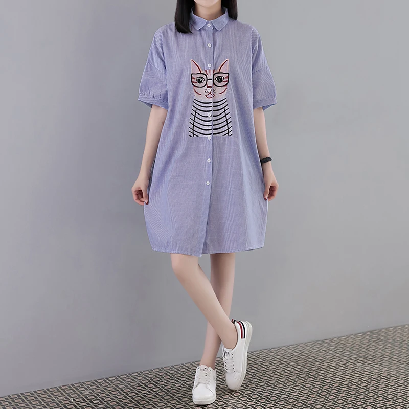 Летняя одежда для женщин новинка женская рубашка большого размера летние