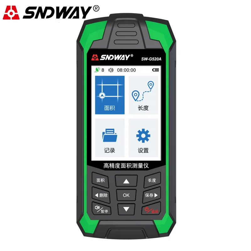 SNDWAY 510A уличный GPS ручной захват с высокоточной площадью земли установленной в