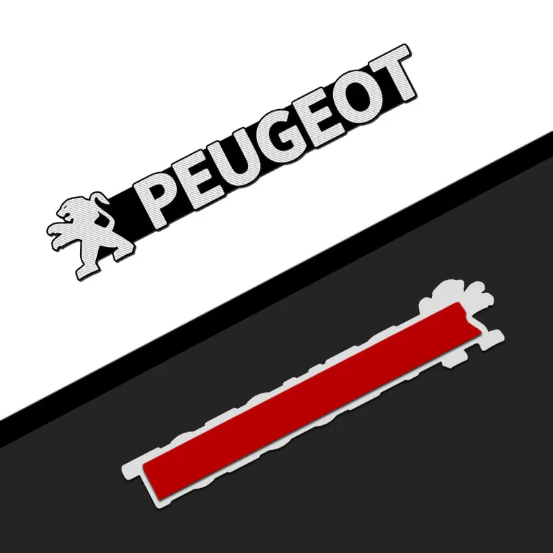 2/4 шт. декоративные мини-наклейки для Peugeot GT 307 206 308 407 207 3008 208 4008 | Автомобили и