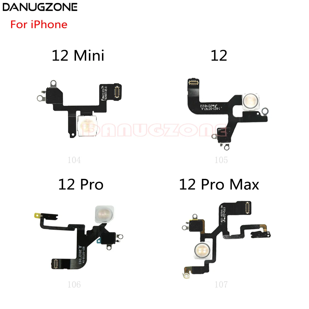 

LED Flash Light Proximity Distance Ambient Sensor Flex Cable For IPhone 12 Pro Max Mini