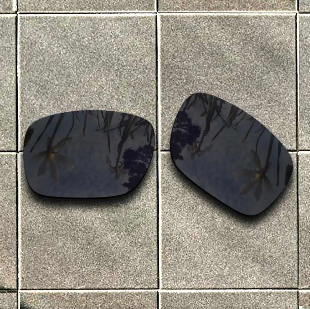 Поляризованные черные солнцезащитные очки невидимки Сменные линзы для Окли