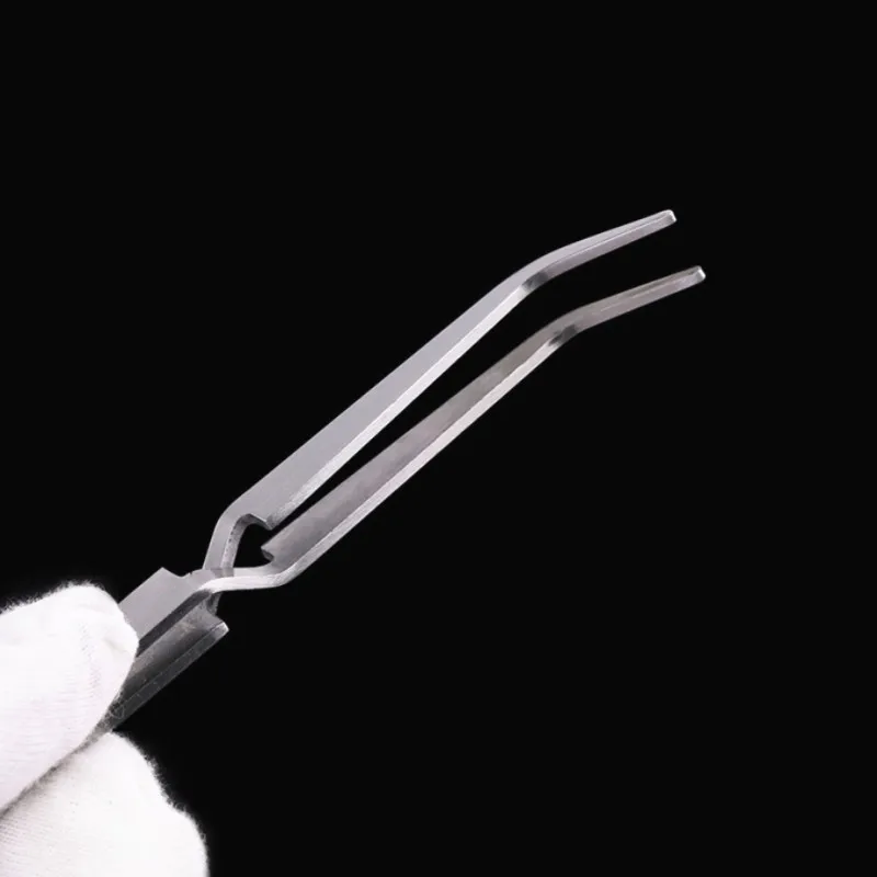 Нейл-арт для формовки Пинцет Нержавеющая сталь мульти-Функция зажим маникюра