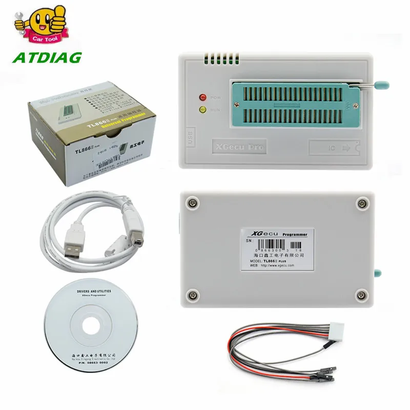 Новый TL866II PLUS оригинальный TL866 обновленный универсальный высокоскоростной