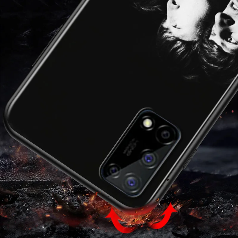 

Classic Rock Band For Huawei Honor V9 Play 3E 8S 8C 8X MAX 8A 2020 Prime 8 7S 7A Pro 7C Black Phone Case