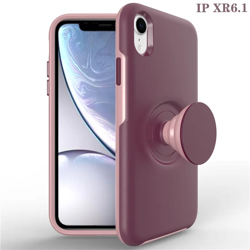 Стандартный чехол для IPhone 6 8 7 11 Plus X Xr Xsmax11 PRO MAX матовый робот Гибридный
