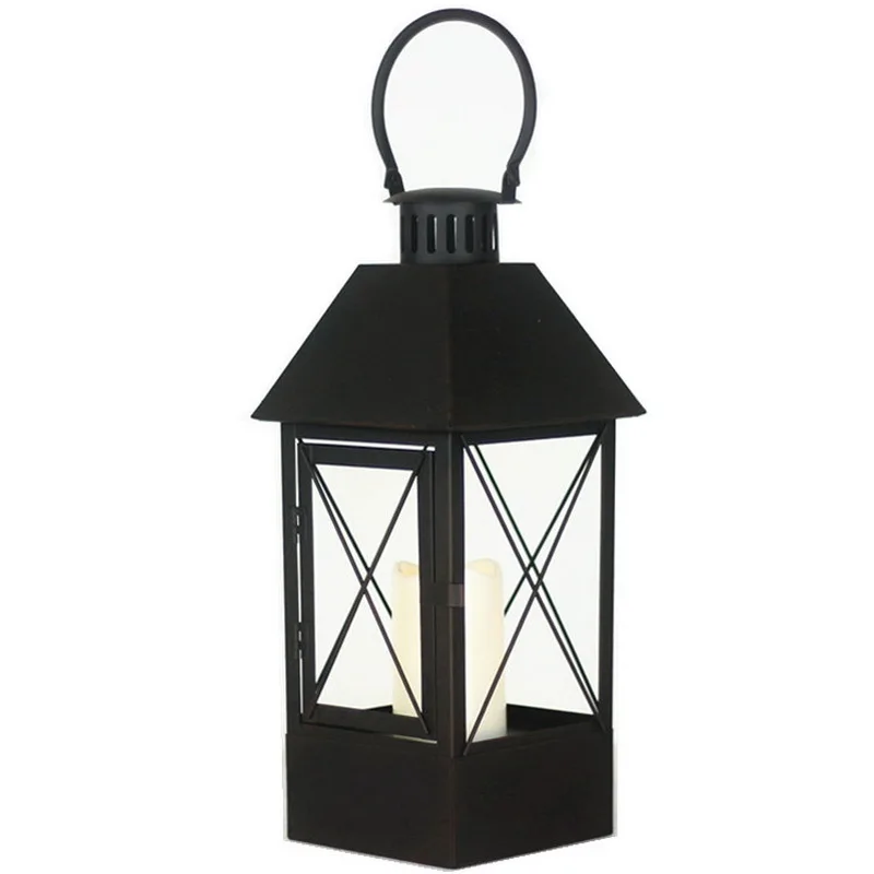 Железный Ретро подсвечник в скандинавском стиле декоративный светодиодный