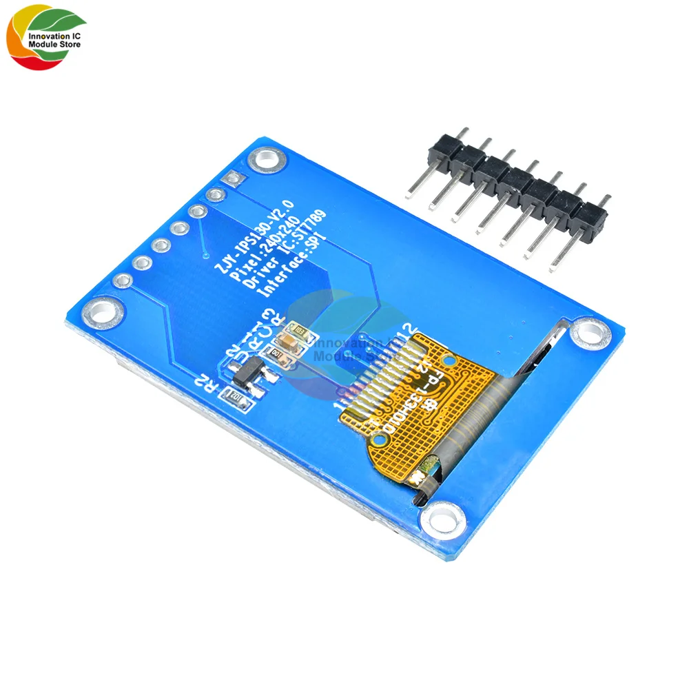 1 3 дюймовый TFT ЖК экран дисплей модуль 240240 IPS полноцветный 7Pin SPI интерфейс ST7789 IC