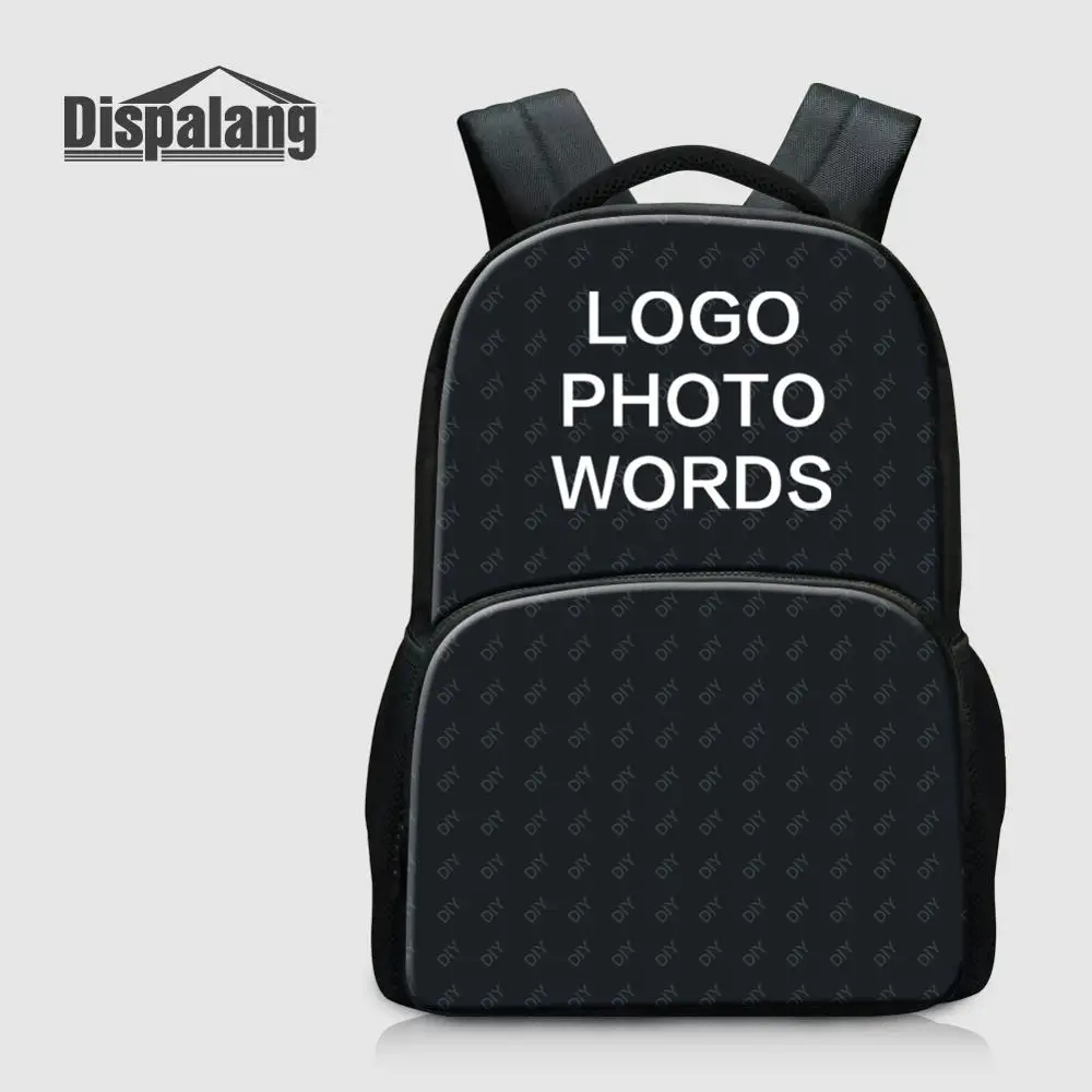 Женский рюкзак для ноутбука Марка Dispalang Большой Вместительный на заказ