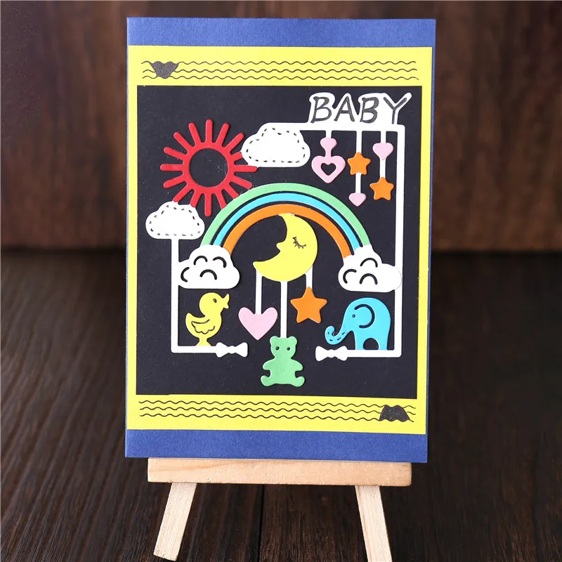 Eastshape Детские штампы Луна и Солнце металлические Вырубные для изготовления