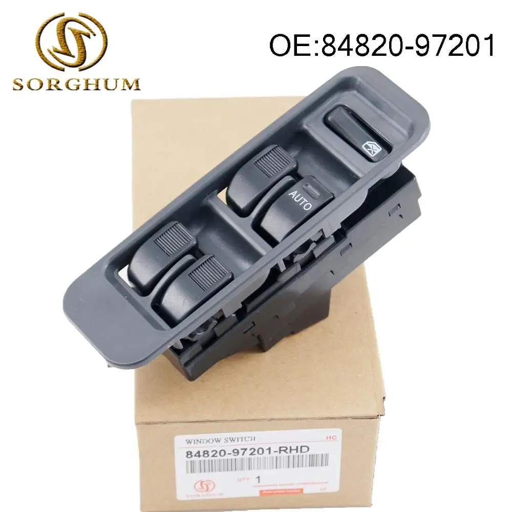 

84820-97201 New Electric Master Power Window Control Switch For Right Hand For Toyota
