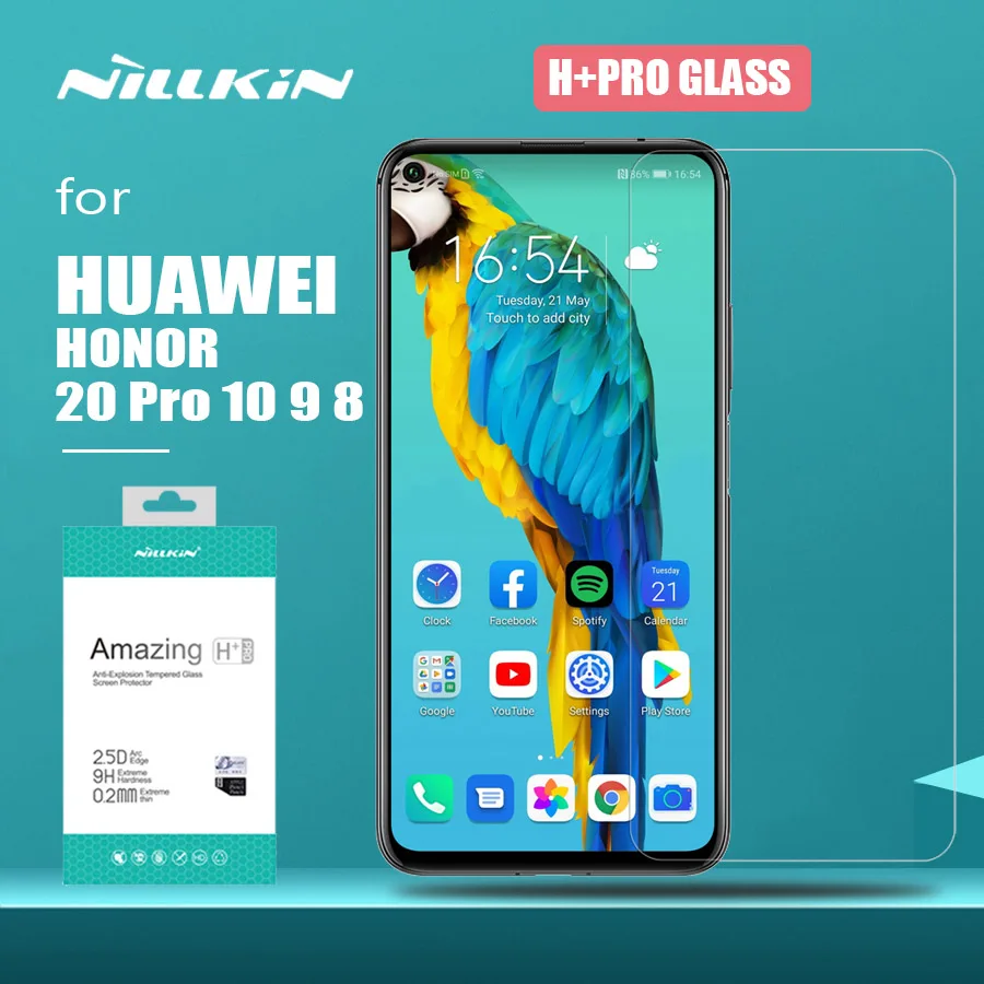 Стекло Nillkin H + Pro для Huawei Honor 30 30S 20 PRO V30 10 закаленное стекло защиты экрана