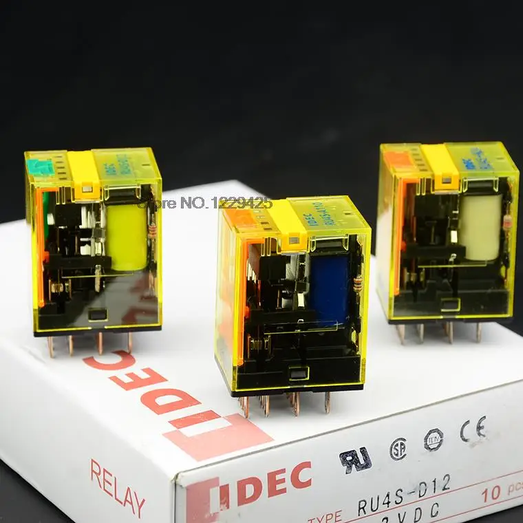 

New Original Brand Mini Relay RU4S-A110 A24 D12 4NO4NC 6A 14Pin SY4S-05D