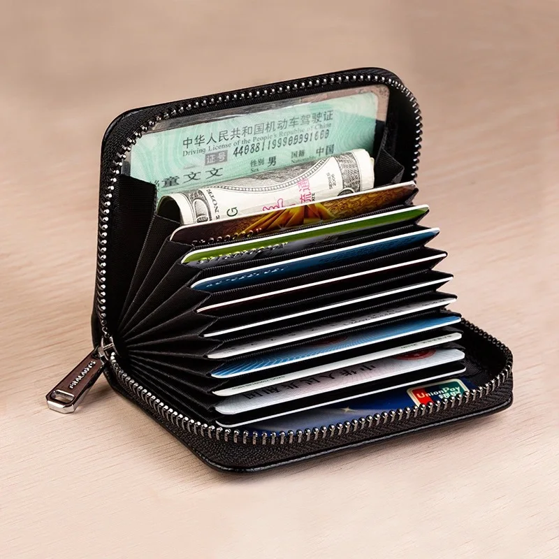 Автомобильная сумка из натуральной кожи Для водительских прав деловой бумажник