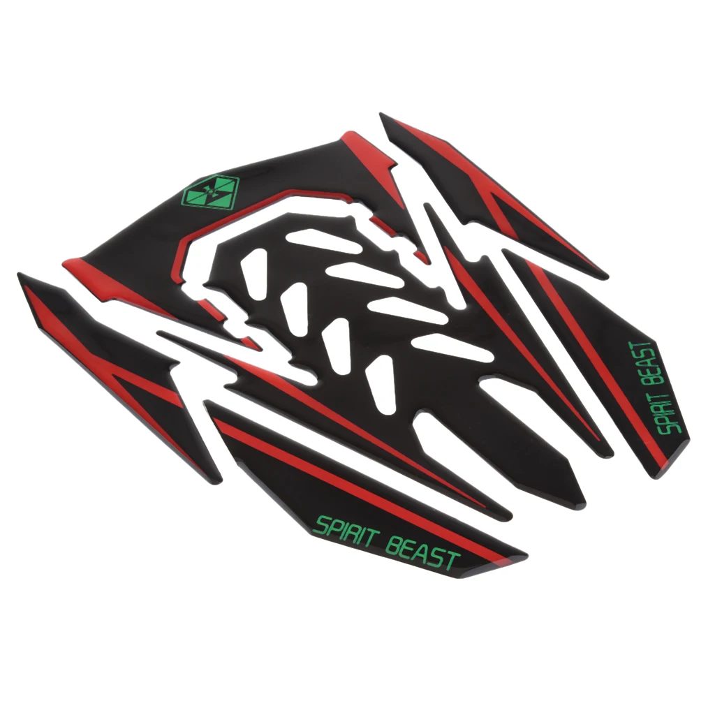 Дух зверь мотоцикл газ топливный бак Pad протектор наклейки 3D наклейки|Наклейки и