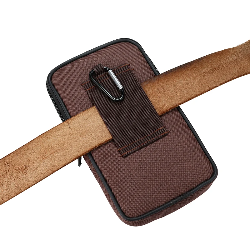 Универсальный Оксфорд ткань мобильный телефон сумка для Samsung/iPhone/смартфон