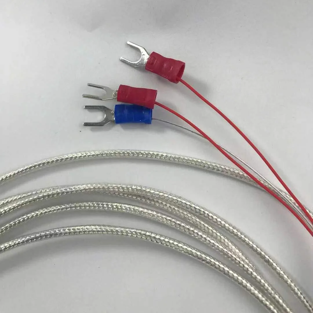 3 провода 2 метра кабель PTFE PT100 датчик температуры зонд с покрытием 40 мм * длина