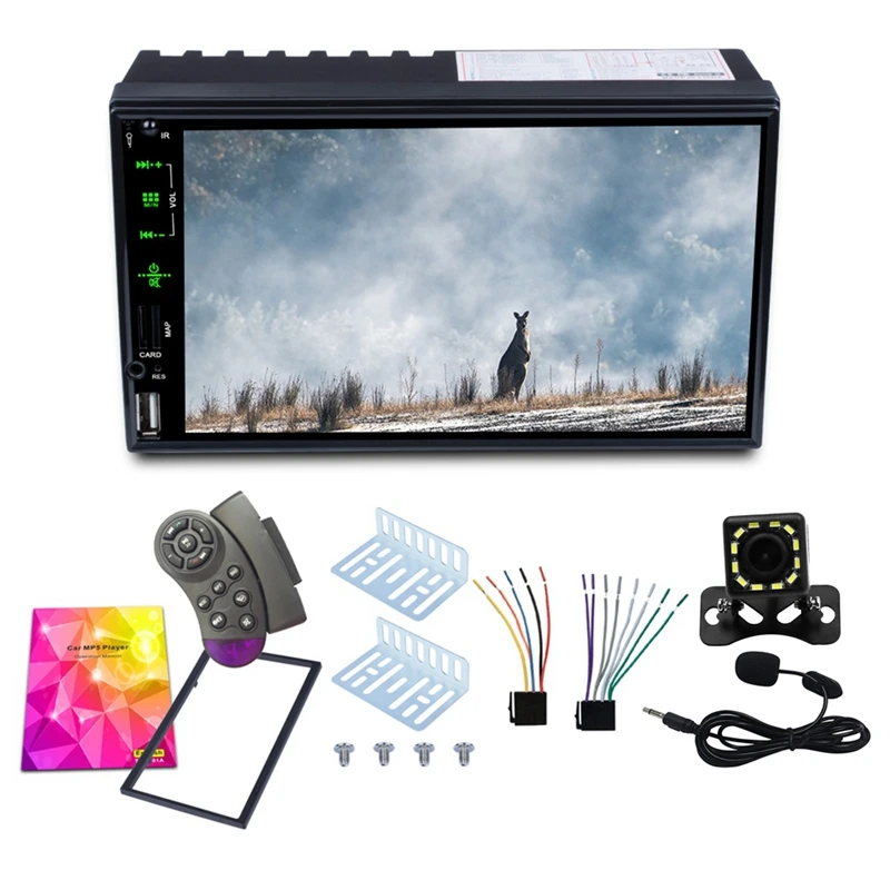 

NEW-Car Radio MP5 Player 2 Din Auto Radio 7 Inch Contact Screen Car Stereo Player Bluetooth