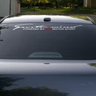 Автомобильные спортивные виниловые стикеры и наклейки для Peugeot 207, автомобильные Светоотражающие ПВХ передние ветровые стекла, заднее ветровое стекло, декоративные аксессуары