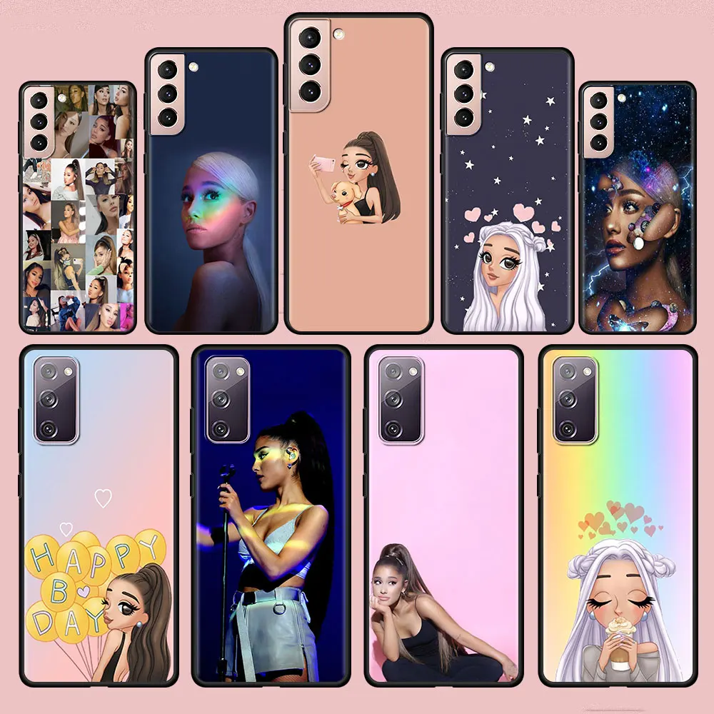 Радужный подсластитель Ariana Grande AG чехол для Samsung Galaxy S21 S20 FE Note 20 Ultra S10 Lite S9 Plus S8 S10e