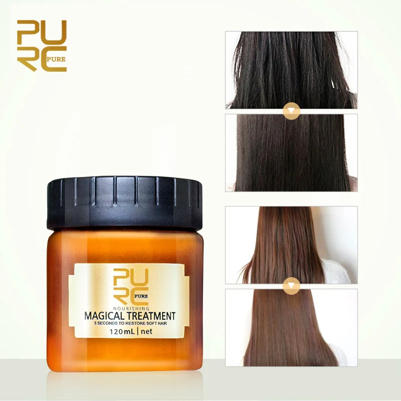 Magical keratin Hair Treatment Mask 5 Seconds Repairs Damage Root Tonic Keratin 120ml/300ml &amp Scalp | Красота и здоровье