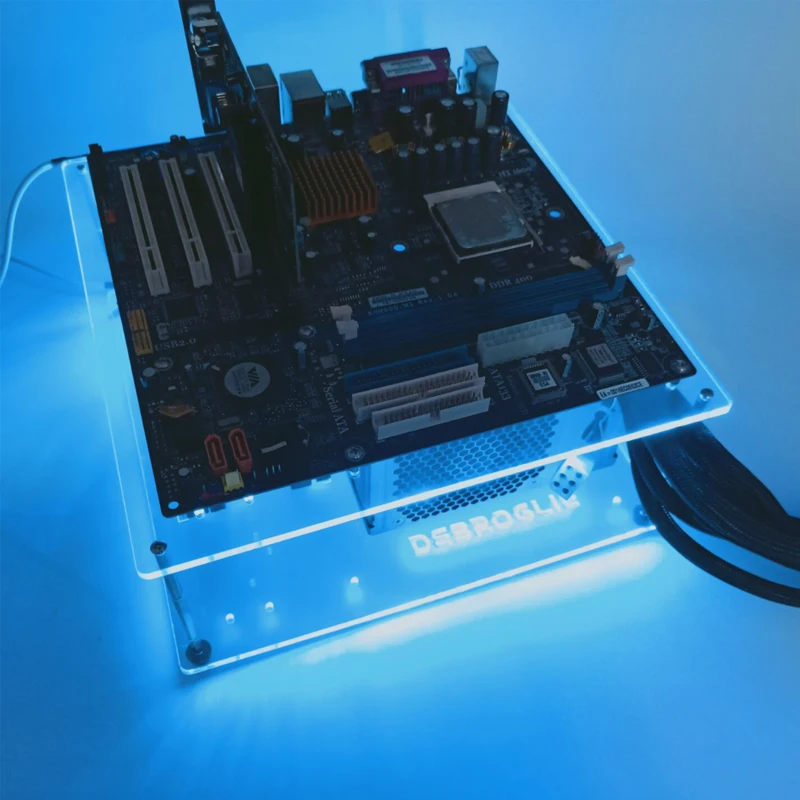 RGB Открытый Чехол ARGBmatx itx тестовая платформа голая рама индивидуальная стойка ATX
