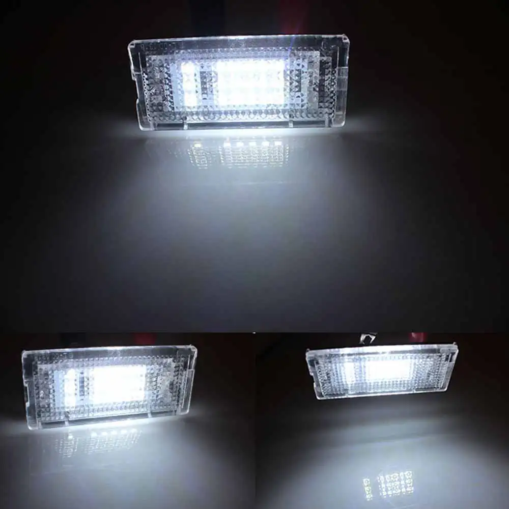 

2pcs Car License Plate Light 12V LED Number Lamps Plate Light Tail Light For BMW 3 Series E46 1998-2003