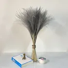 Настоящая пампасная трава Тюмень украшение Натуральные сушеные цветы растения Свадебный букет пушистый Прекрасный Праздник домашний декор